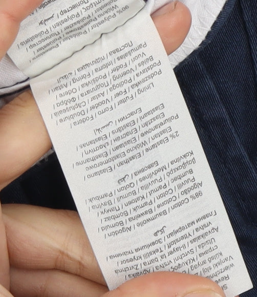 Jack & Jones Men's Blue Chino Trousers, Size 34, Regular Fit