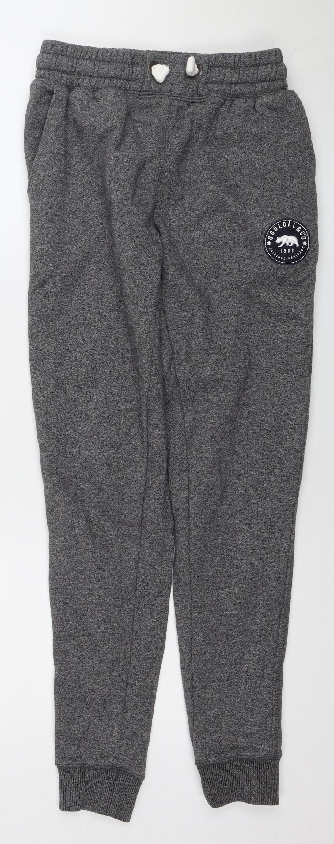 SoulCal & Co Women's Grey Joggers Size 6