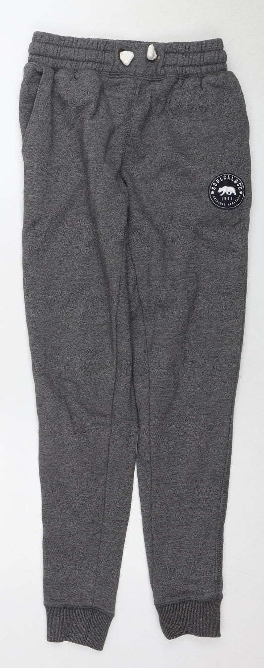 SoulCal & Co Women's Grey Joggers Size 6