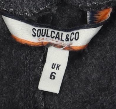 SoulCal & Co Women's Grey Joggers Size 6