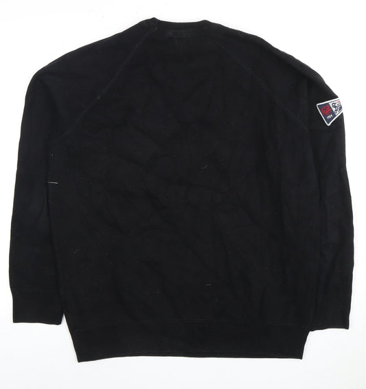 Superdry Men's Black XL Pullover Jumper