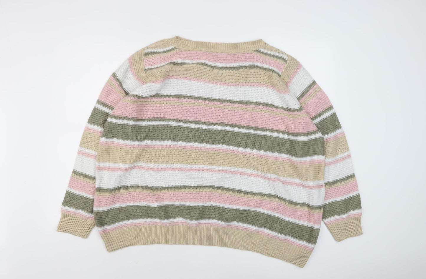 Womens UK Size L Julipa Multicoloured Pullover Jumper
