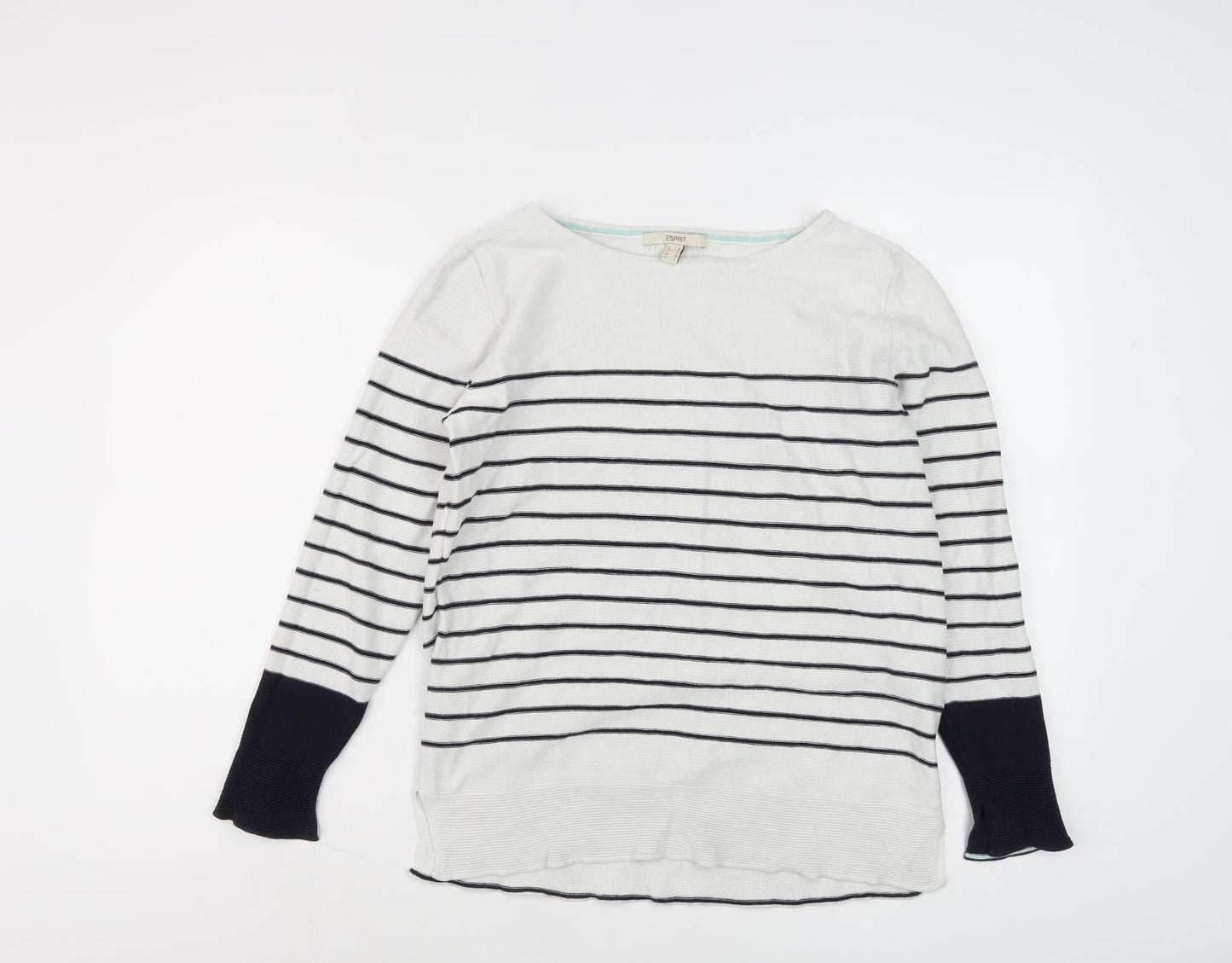 Womens UK Size M Esprit White  Jumper