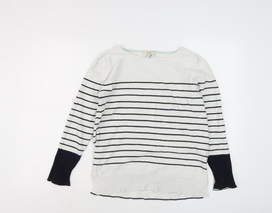 Womens UK Size M Esprit White  Jumper