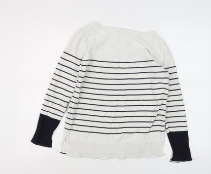 Womens UK Size M Esprit White  Jumper