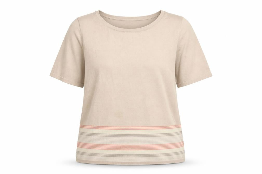 Womens UK Size M Eastex Beige Pullover Jumper