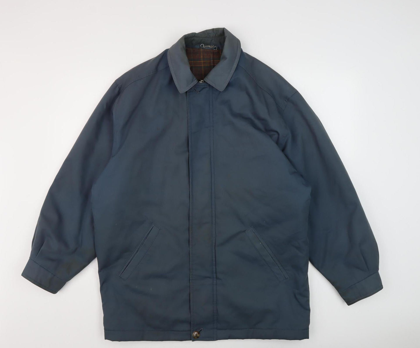 Mens UK Size S St Michael Blue Basic Jacket