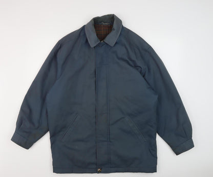 Mens UK Size S St Michael Blue Basic Jacket