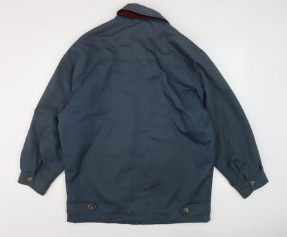 Mens UK Size S St Michael Blue Basic Jacket