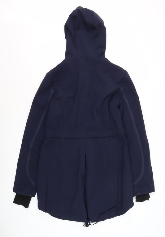 French Connection Women's Blue Parka Jacket M
