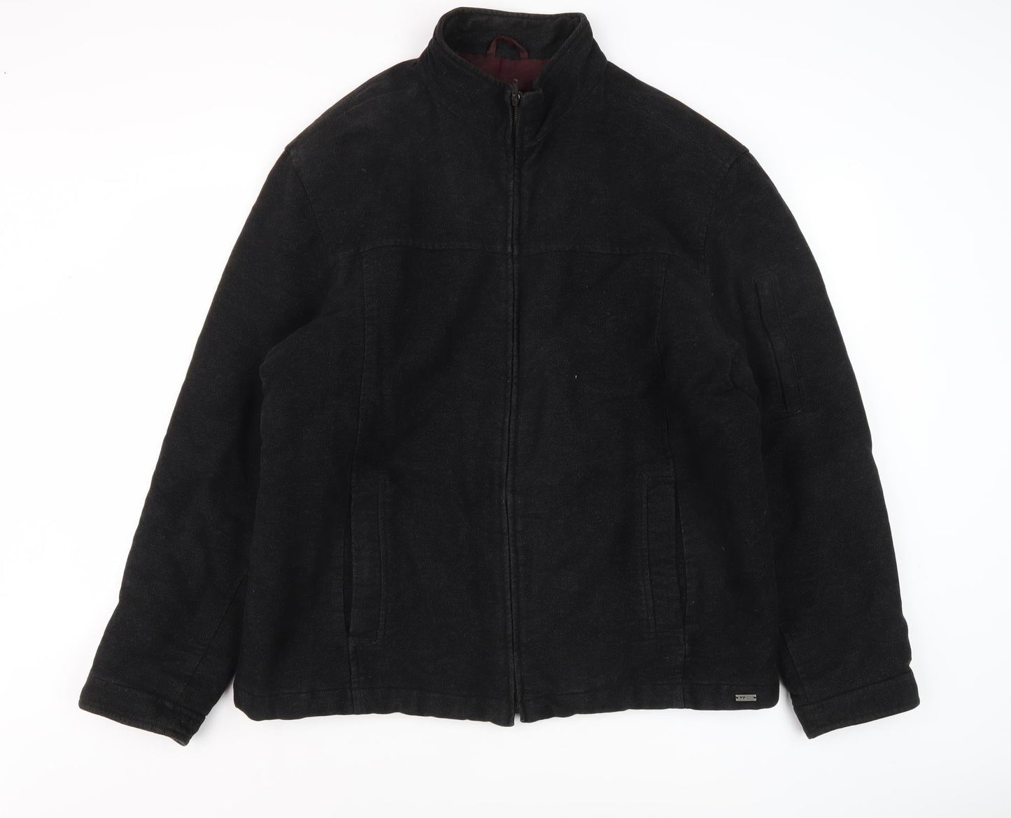 Mens UK Size L NEXT Black Basic Jacket