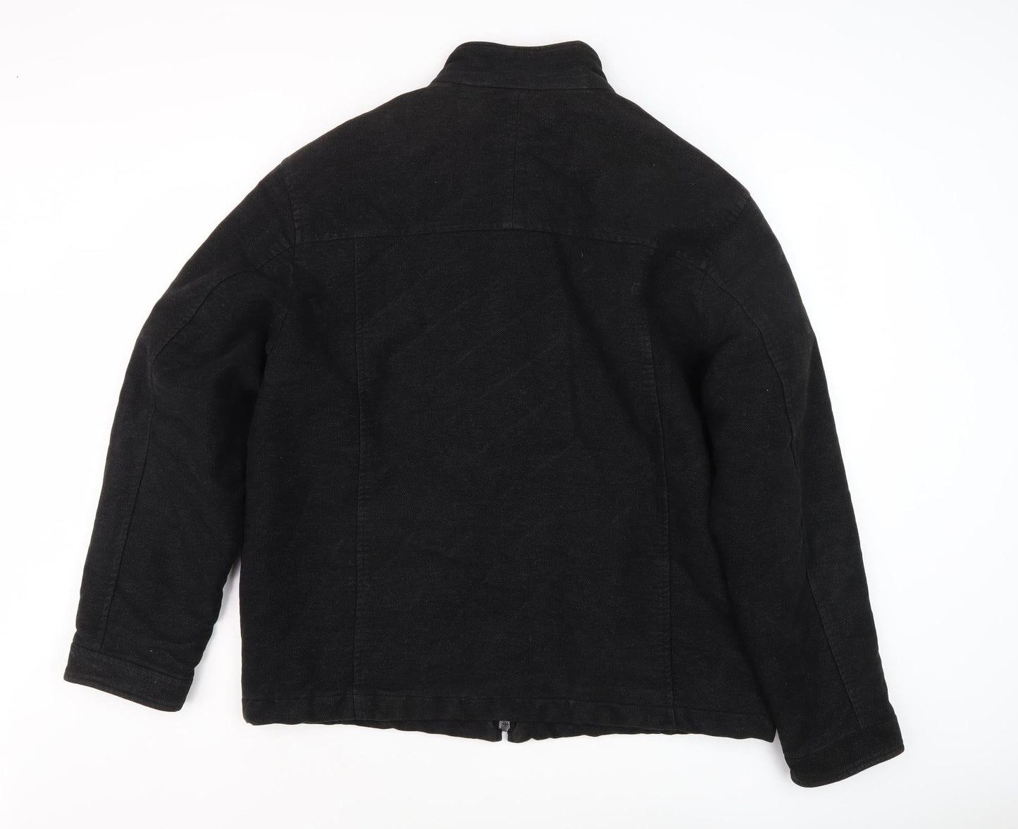 Mens UK Size L NEXT Black Basic Jacket