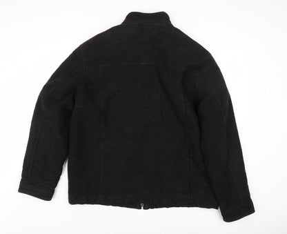 Mens UK Size L NEXT Black Basic Jacket