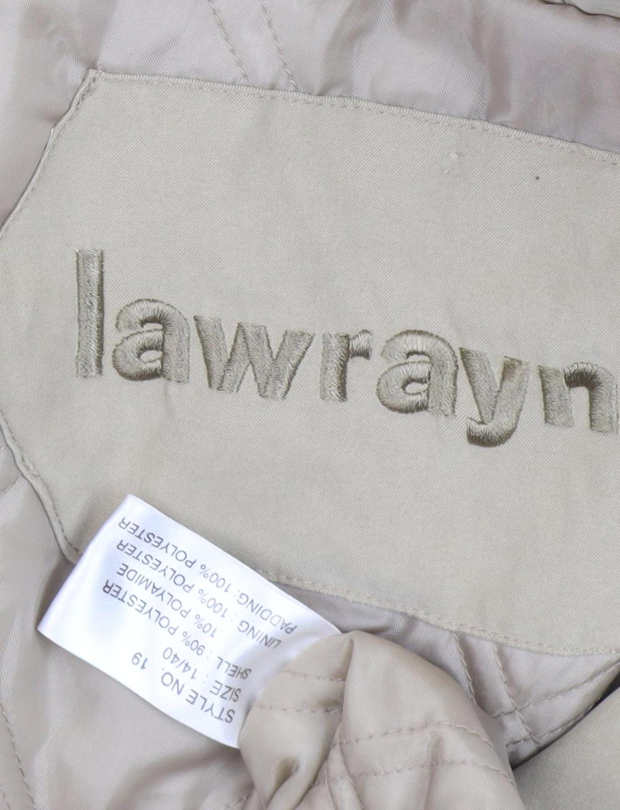 Lawrayn Women's Beige Parka Coat With Hood