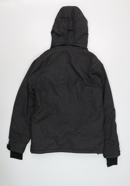 Mens UK Size XS Mountain Warehouse Grey Parka Coat