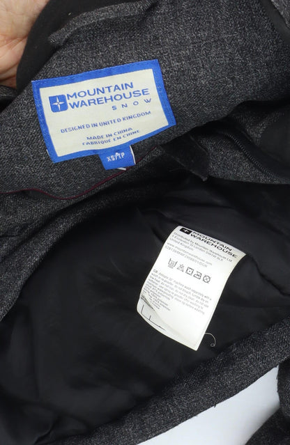 Mens UK Size XS Mountain Warehouse Grey Parka Coat