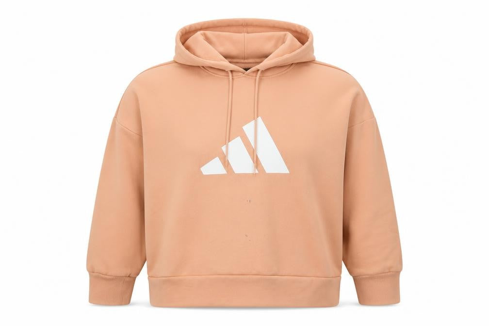Womens UK Size M adidas Pink Pullover Hoodie