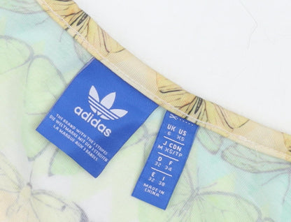 Adidas Womens Multicolour Butterfly Tank XS