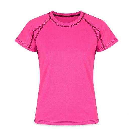 Womens UK Size S Trespass Pink Jersey T-Shirt