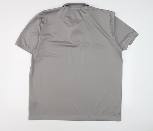 McKenzie Men's Grey XL Polo Shirt Casual Wear