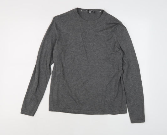 Laura Ashley Women's Grey Pullover Jumper Size 12