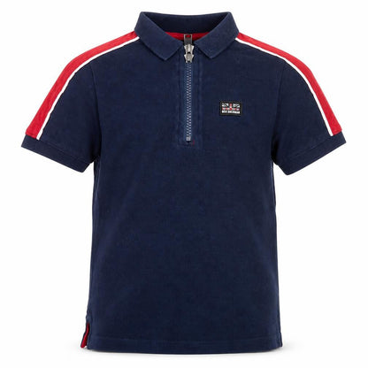 Ben Sherman Boys Blue Polo, 3-4 Years, Casual Zip