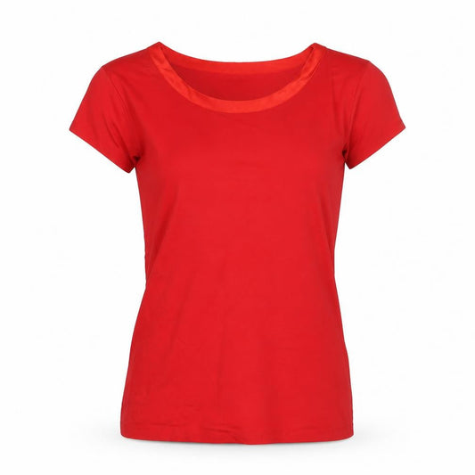 Womens UK Size S Banana Republic Red Basic T-Shirt