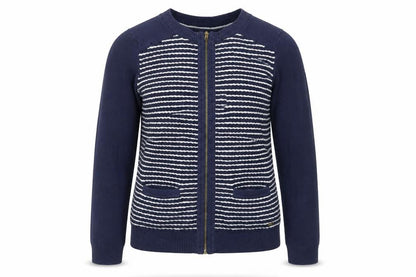 Womens UK Size XS Tommy Hilfiger Blue Cardigan Jumper