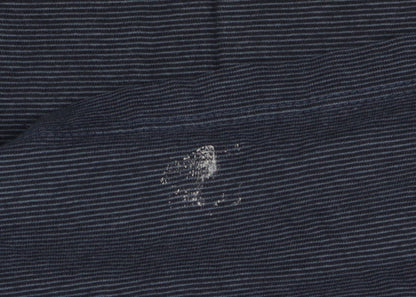 Superdry Men's Blue Striped Short Sleeve T-Shirt M