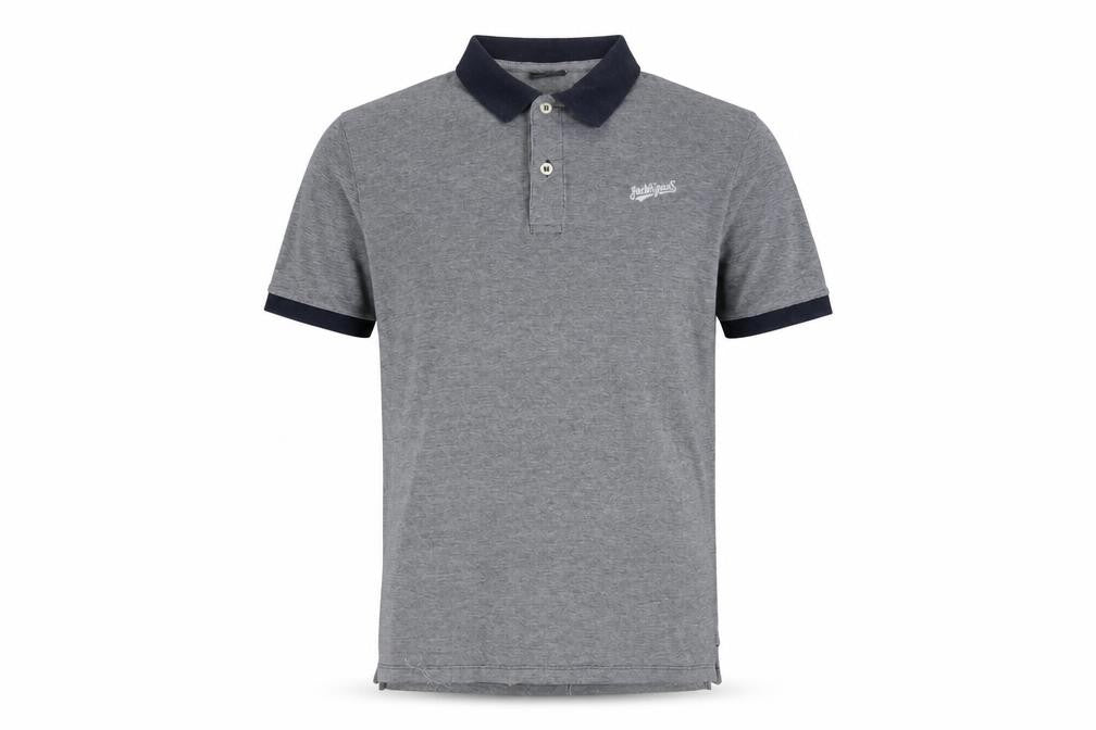 Mens UK Size S JACK & JONES Cotton Blend Polo Shirt