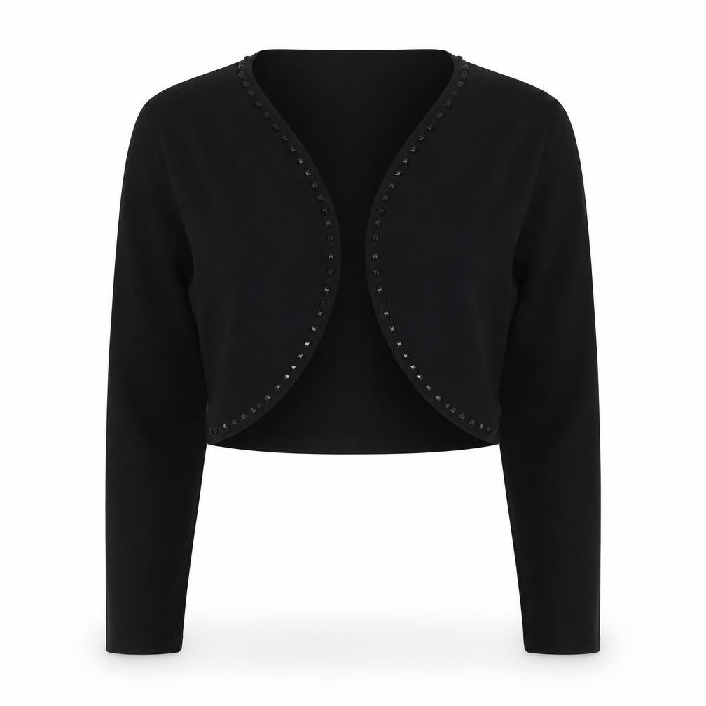 Womens UK Size 16 Olsen Black Cardigan Jumper
