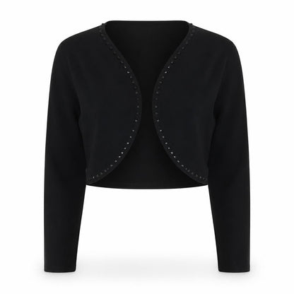 Womens UK Size 16 Olsen Black Cardigan Jumper