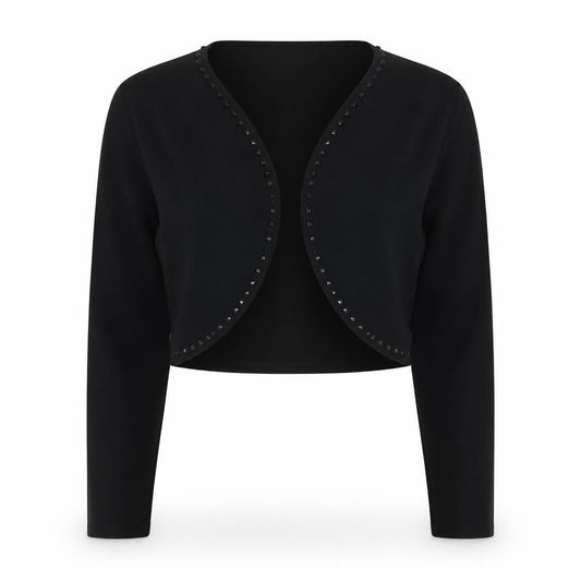 Womens UK Size 16 Olsen Black Cardigan Jumper