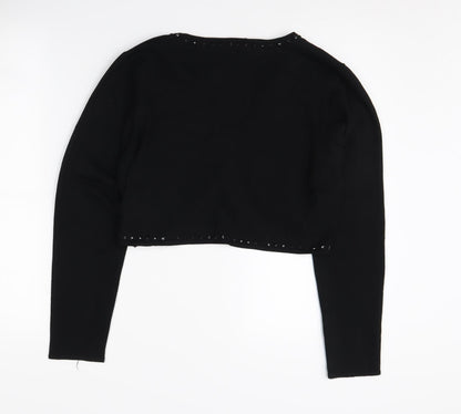 Womens UK Size 16 Olsen Black Cardigan Jumper