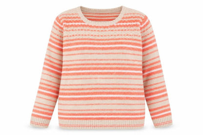 Womens UK Size M Isle Multicoloured Pullover Jumper