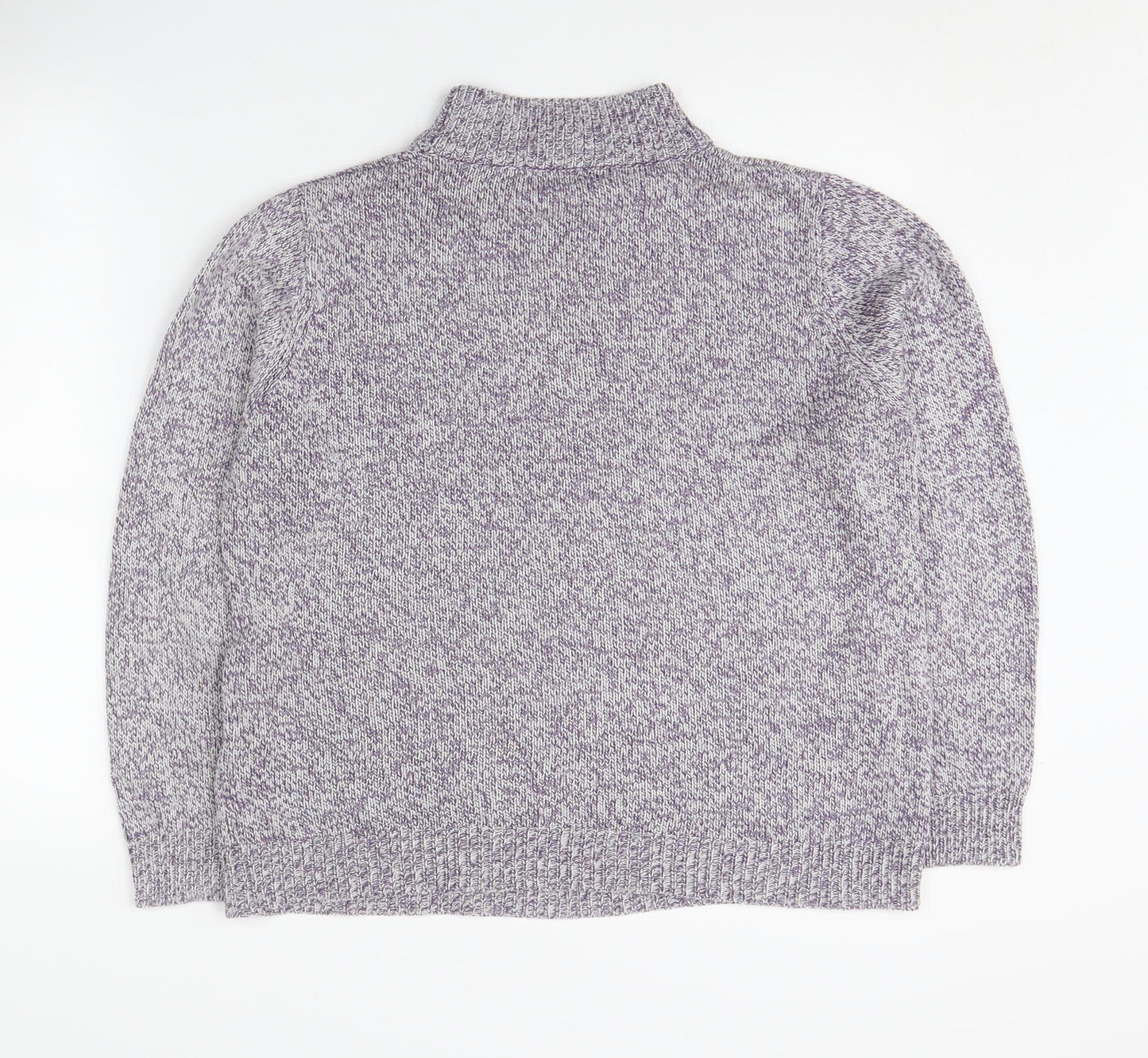 Womens UK Size 16 Damart Purple Pullover Jumper