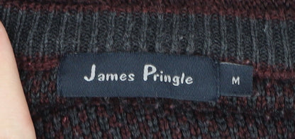 James Pringle Men's Red Pullover Jumper M