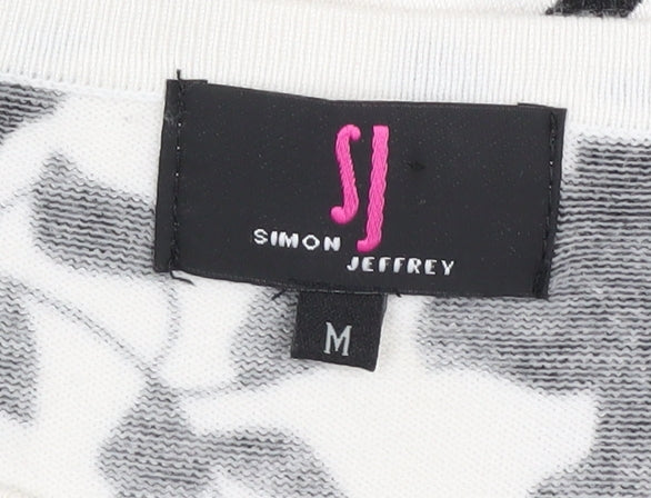 Womens UK Size M Simon Jeffrey Multicoloured Pullover Jumper