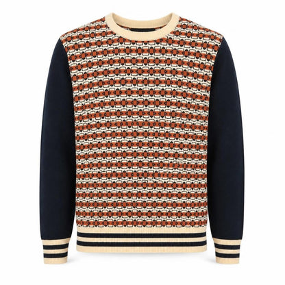 Mens UK Size S River Island Multicoloured Pullover Jumper