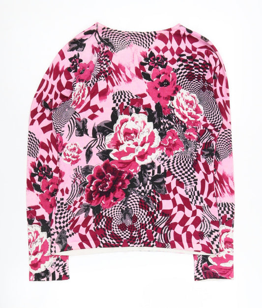 Gerry Weber Women's Multicoloured Floral Jumper, Size 12