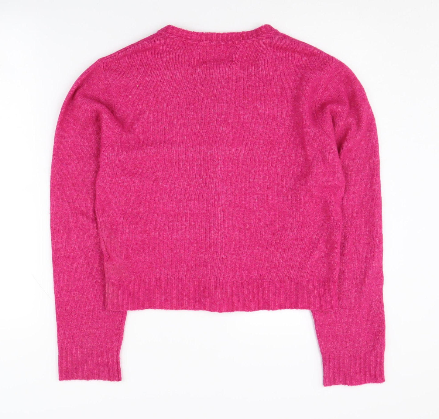 Zara Girls Pink Cardigan, 13-14 Years, Casual Knitwear