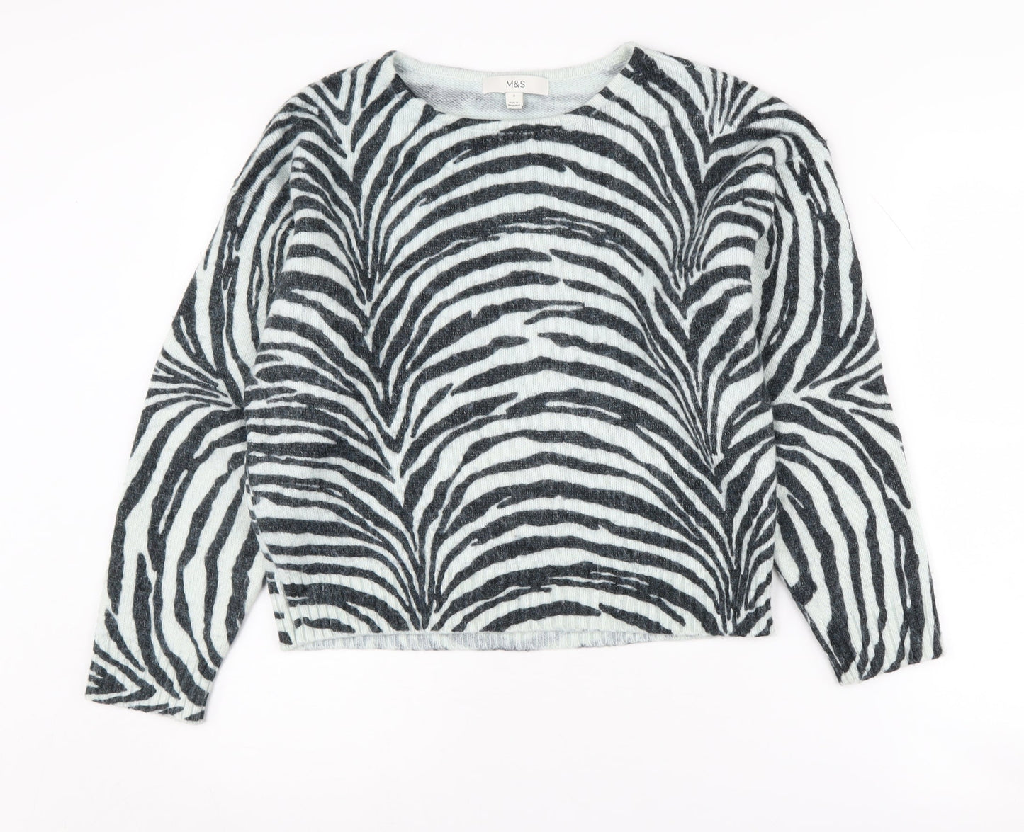 Womens UK Size S Marks and Spencer Multicoloured Pullover Jumper
