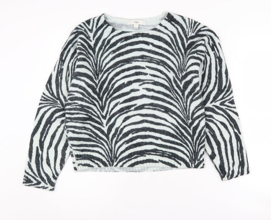 Womens UK Size S Marks and Spencer Multicoloured Pullover Jumper