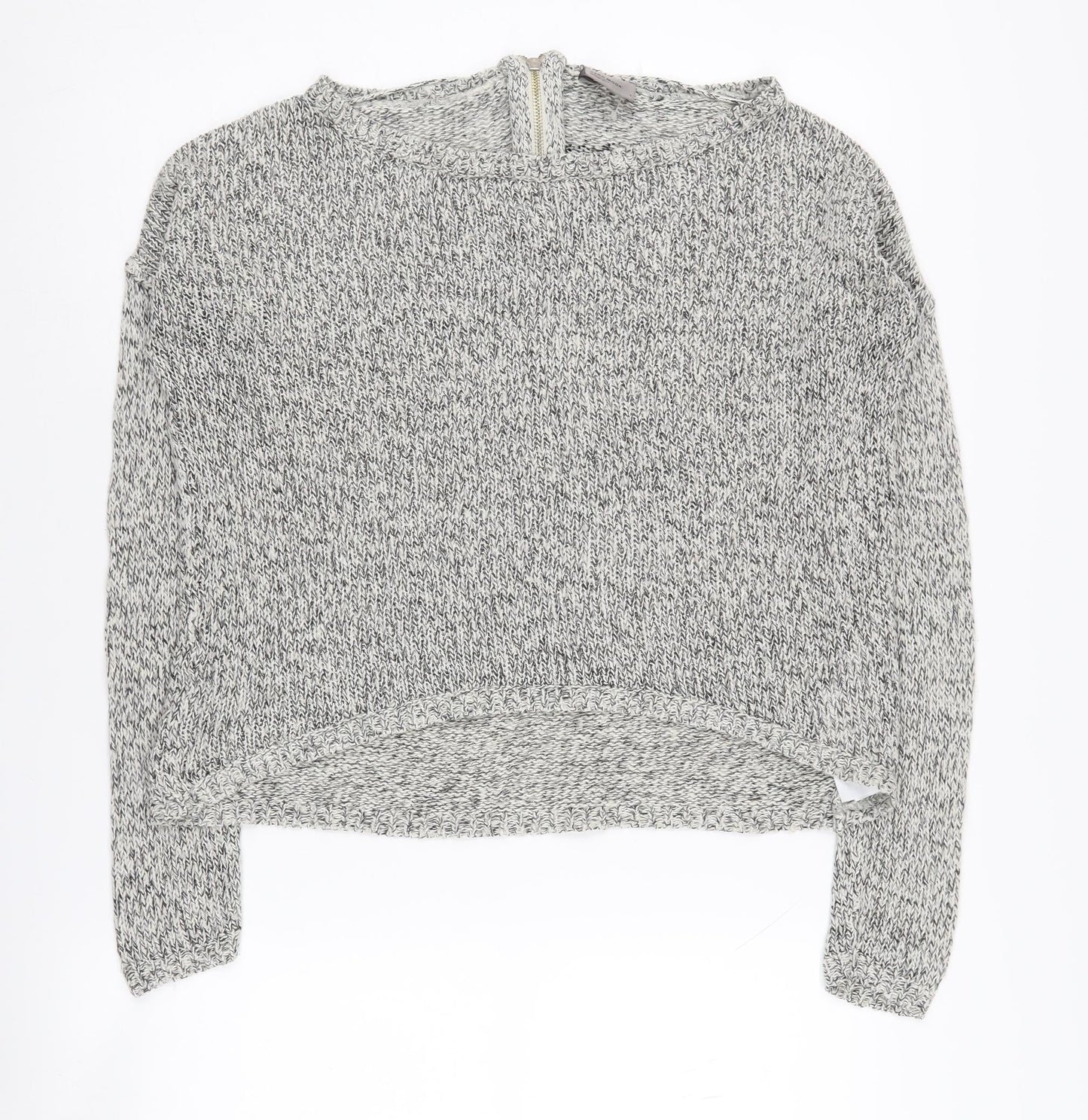Womens UK Size S VERO MODA Grey Pullover Jumper