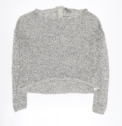 Womens UK Size S VERO MODA Grey Pullover Jumper