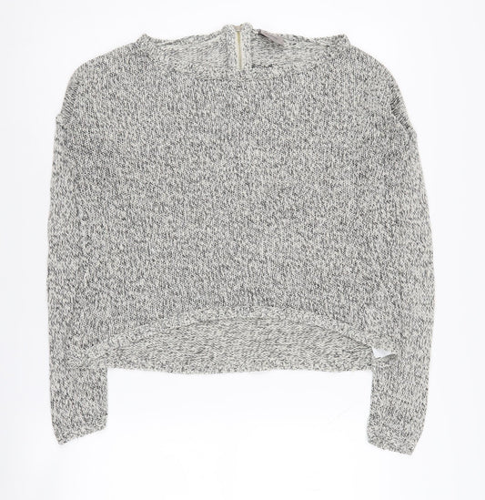Womens UK Size S VERO MODA Grey Pullover Jumper
