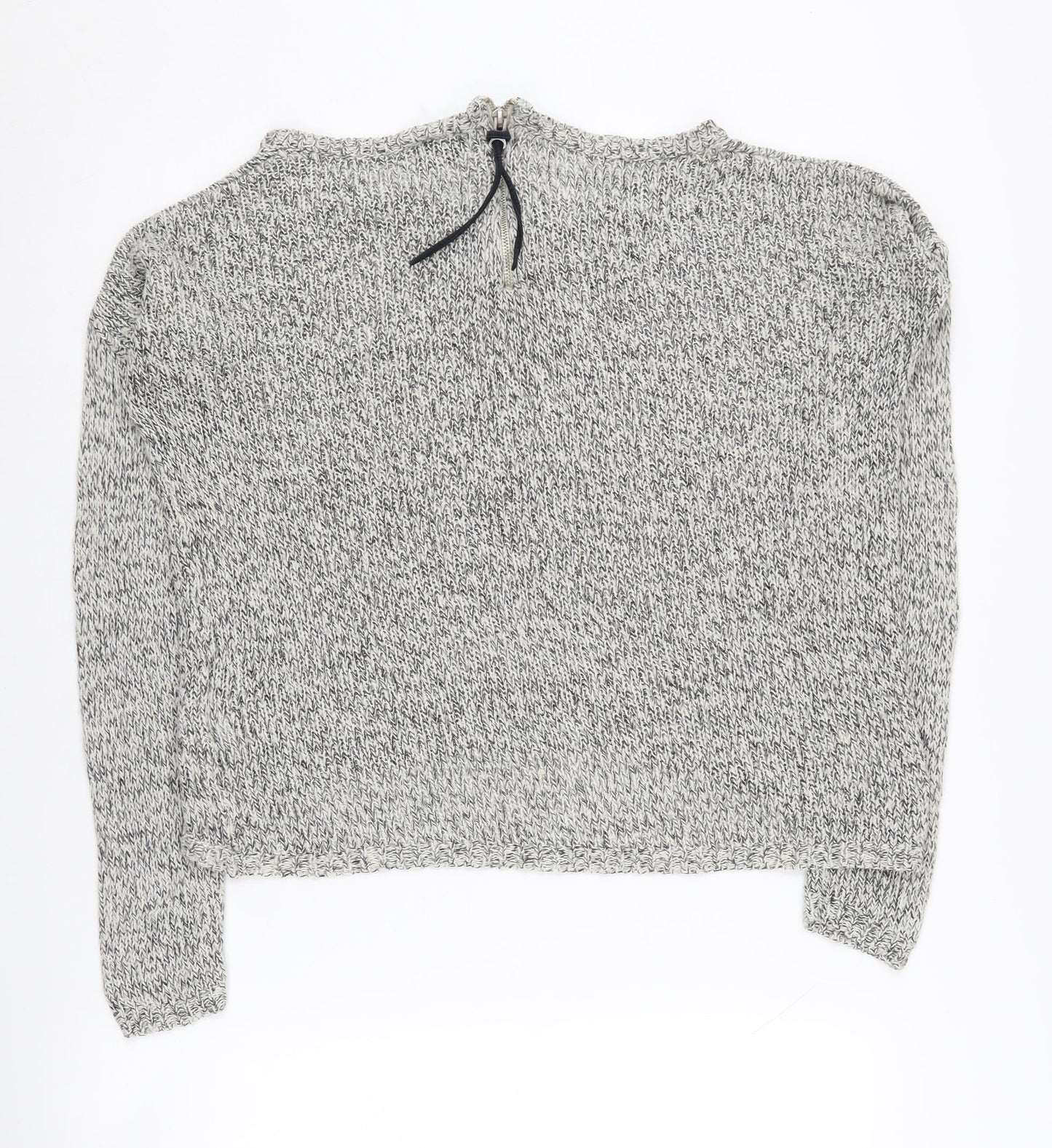 Womens UK Size S VERO MODA Grey Pullover Jumper