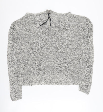 Womens UK Size S VERO MODA Grey Pullover Jumper
