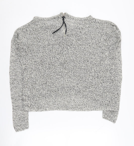 Womens UK Size S VERO MODA Grey Pullover Jumper