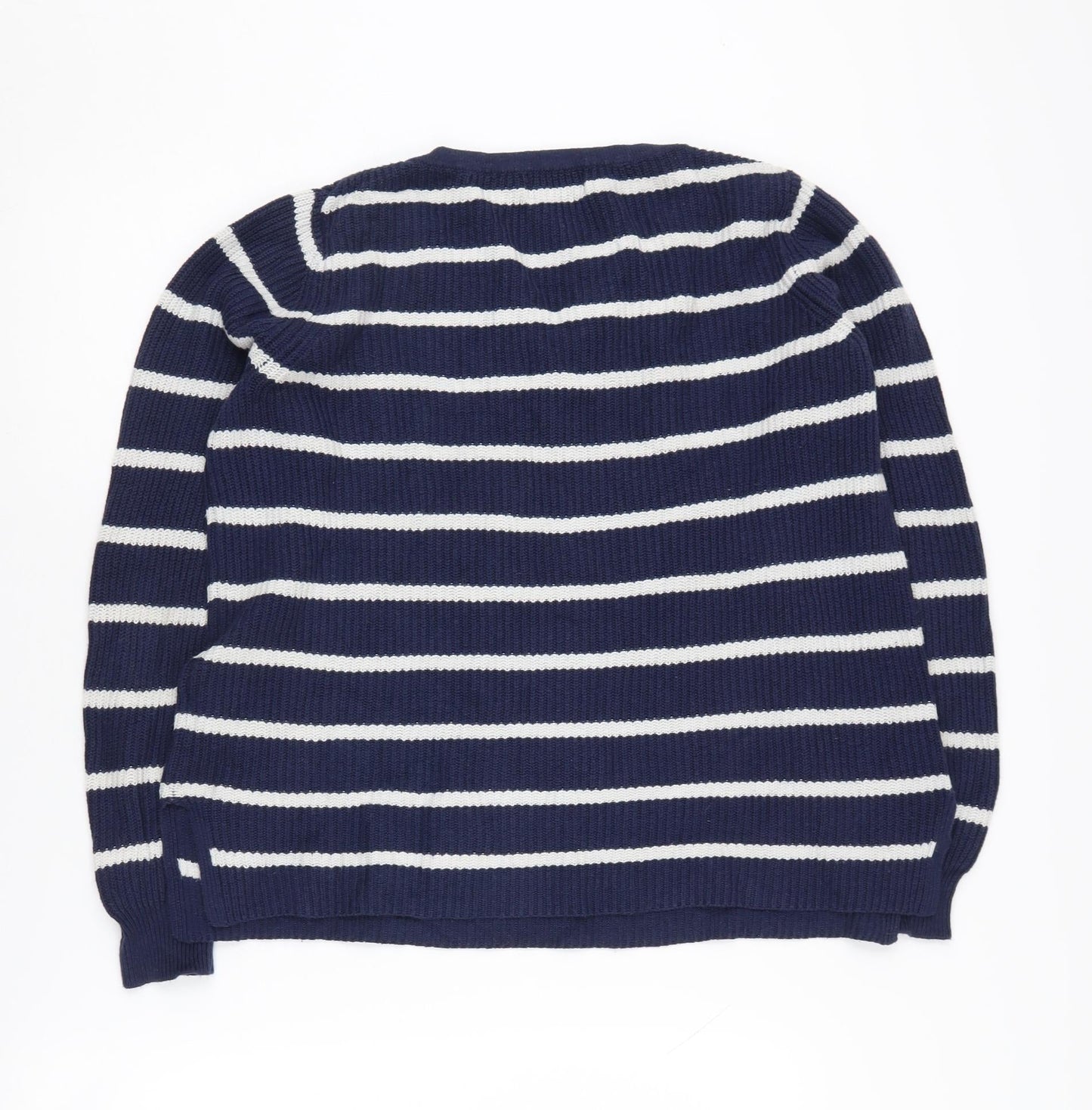 Womens UK Size S Old Navy Blue Pullover Jumper